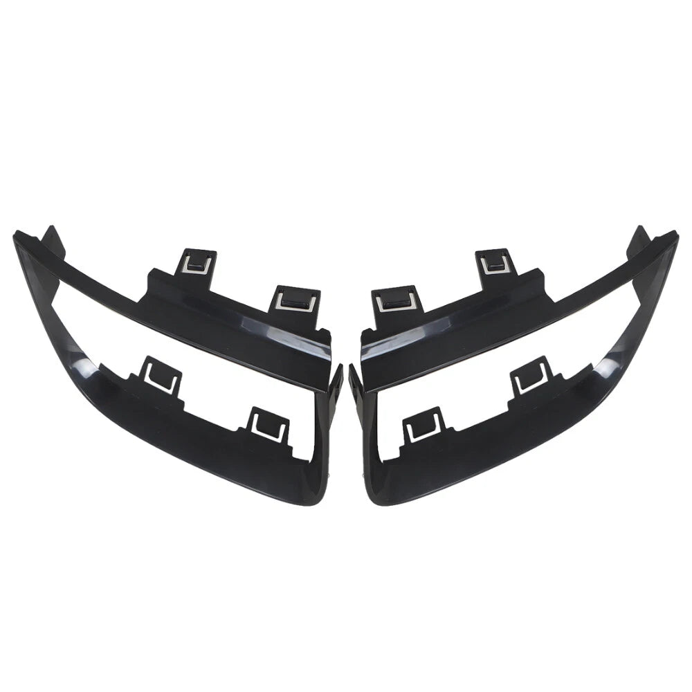 Set of 4 Tail Light Bezel Covers for Chevy Camaro (2010–2013) Glossy Black