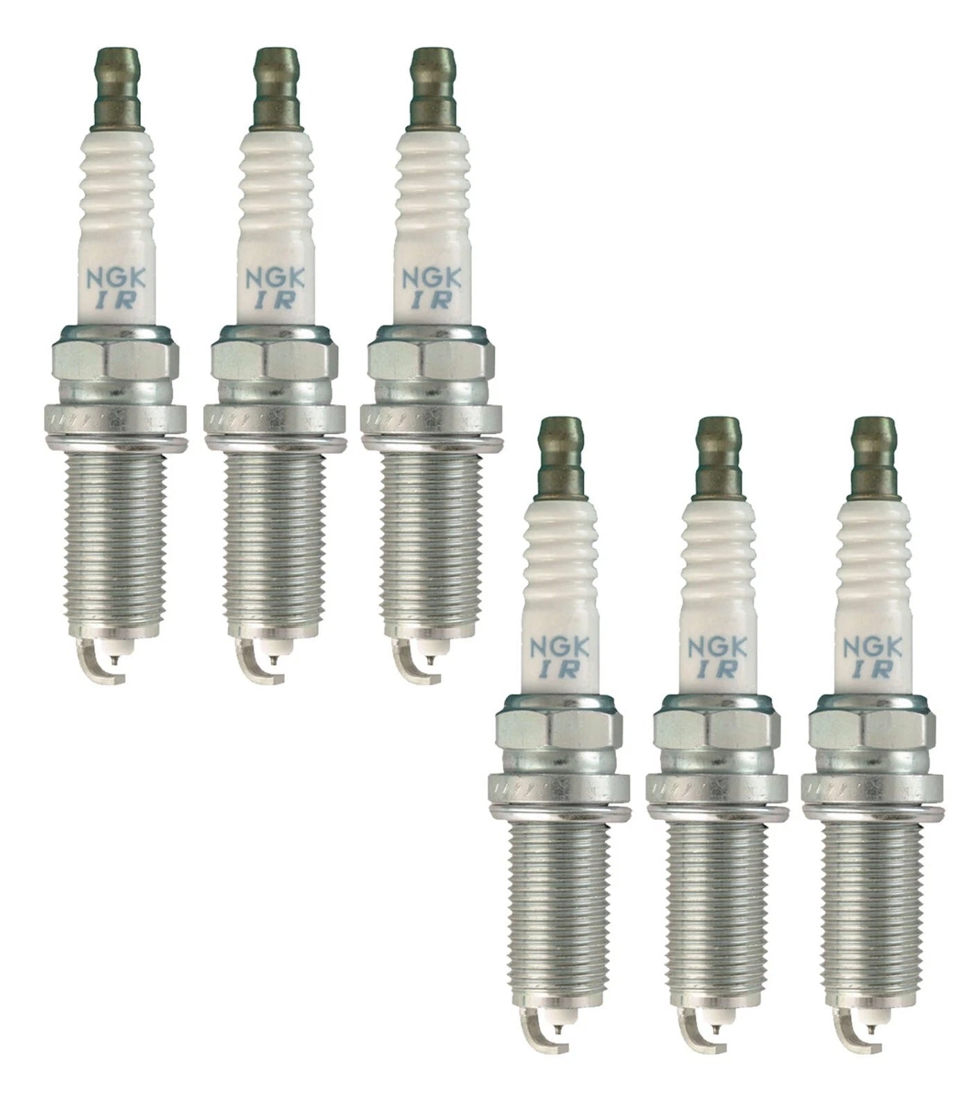 Set of 6 NGK Laser Iridium Spark Plugs for Lexus GX460 LX570 Toyota Sequoia (2009–2021)