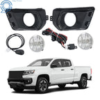 Set of 2 Clear Fog Light Lamps for Chevy Colorado (2021–2022)