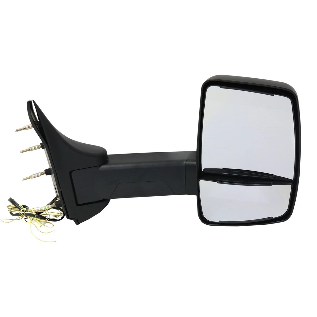 Passenger Side Mirror for Ford E-350 Super Duty (2008–2013) Textured Black