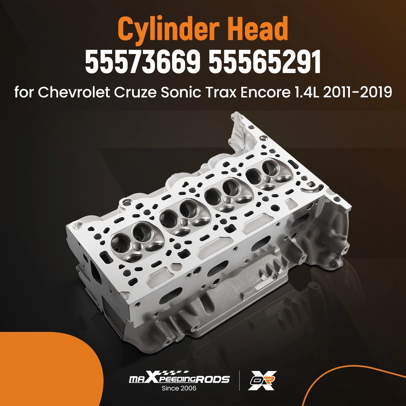Cylinder Head for Chevy Cruze Sonic Encore Trax 1.4L (2011-2019)