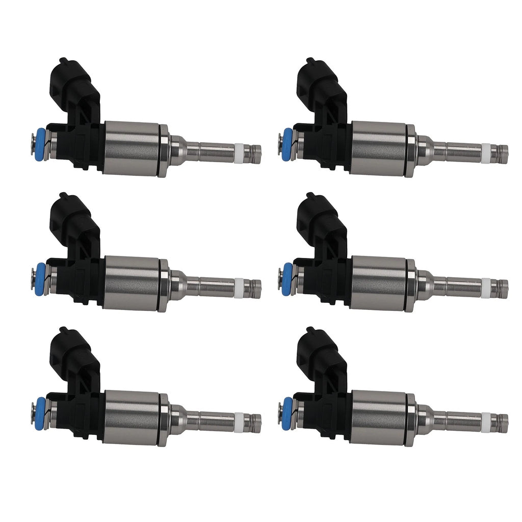 Set of 6 Fuel Injectors 0261500114 for GMC Acadia 3.6L (2012–2017)