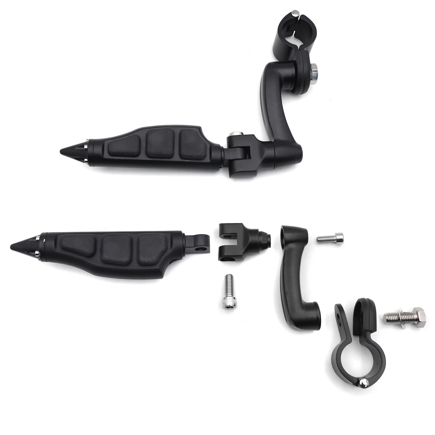 1.25" Arched Stiletto Spike FootPeg for Harley Suzuki (Fits )