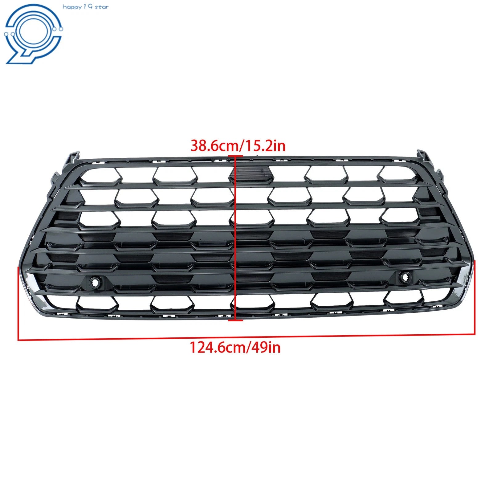 Front Lower Grille for Toyota Grand Highlander (2024) with Sensor Holes