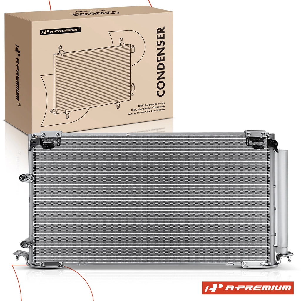 A/C Condenser with Bracket and Receiver Drier for Toyota Avalon (2000-2004)
