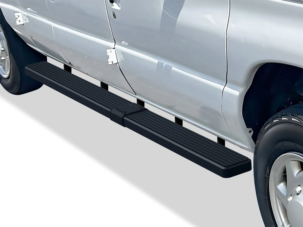 iBoard Stainless Steel Running Boards for Ford Econoline (1999–2014)