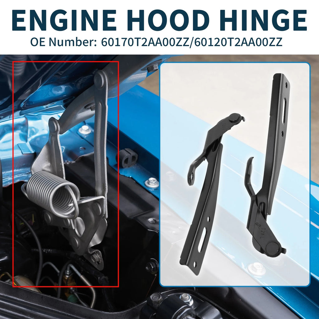 Hood Hinges for Honda Accord (2013–2017) 60170T2AA00ZZ 1 Pair