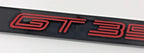 License Plate Frame Metal for Ford Mustang GT350R (Black/Red 2015–2018)