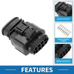 8 Pin Throttle Connector Plug for Volkswagen Audi (No. 3A0973734/3A0973834)