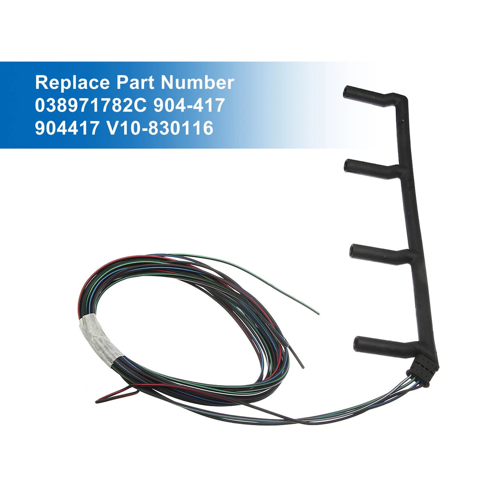 Glow Plug Wiring Harness Set of 2 038971782C for Volkswagen Jetta (2002–2010)