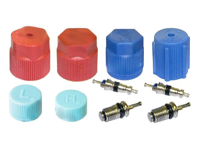 A/C System Valve Core and Cap Kit for Mazda Protege (1994–2003) SB139SY