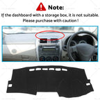 Dash Mat Sun Cover for Toyota Corolla Fielder (2007–2012)