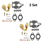 2X Carburetor Rebuild Kit for Zenith Wisconsin VH4D VHD TJD THD AHH