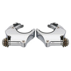 Detachable 49mm Windshield Clamps for Harley Dyna Street Bob Wide Glide (2006–2023)