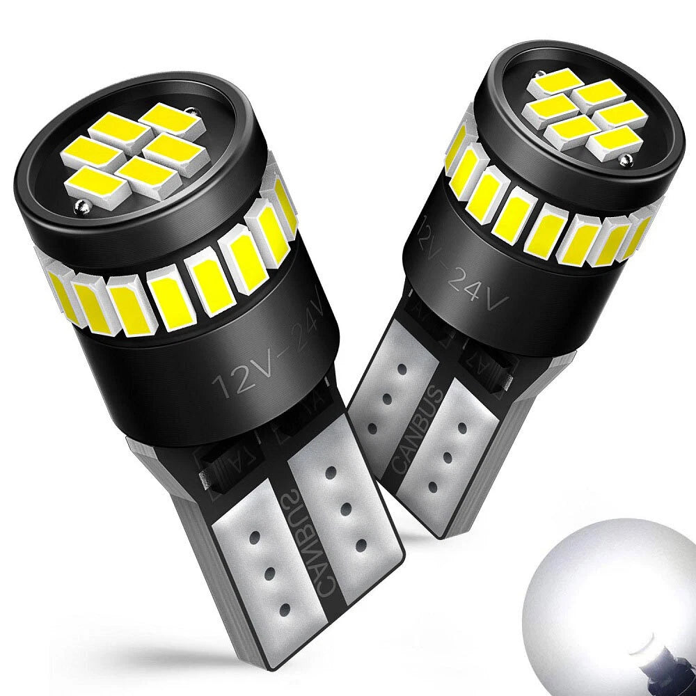 2X LED License Plate Light for AUXITO 194 168 2825 T10 