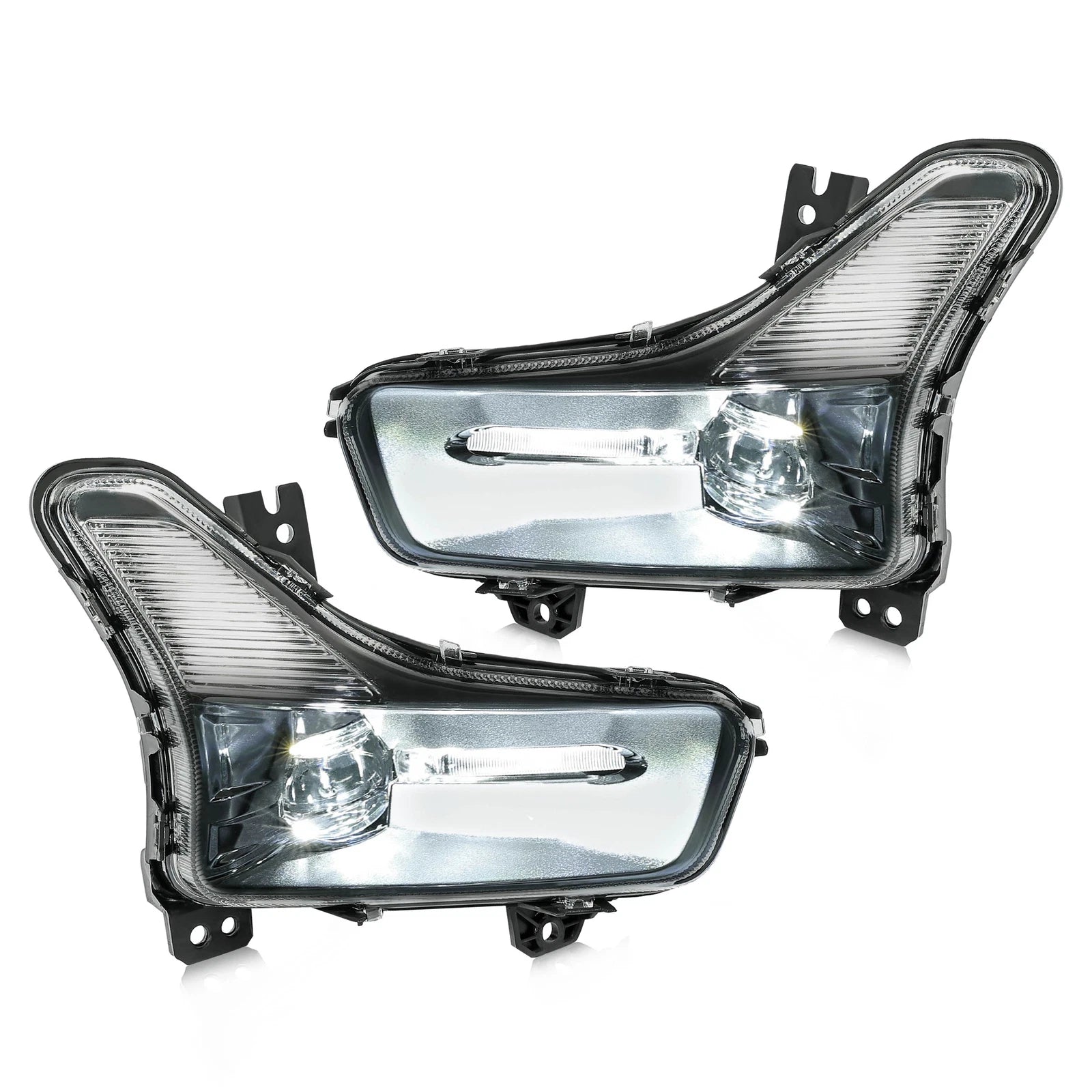 Set of 2 LED Fog Lights for Ford Fusion (2019–2020) 19-20 Left & Right Pair