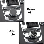 Multi-Media Control Knob Cover Trim for Audi A3 S3 RS3 (2013-2020)