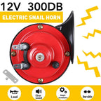 12V Super Loud Train Horn for Motorcycle Car Truck SUV Boat (Waterproof)