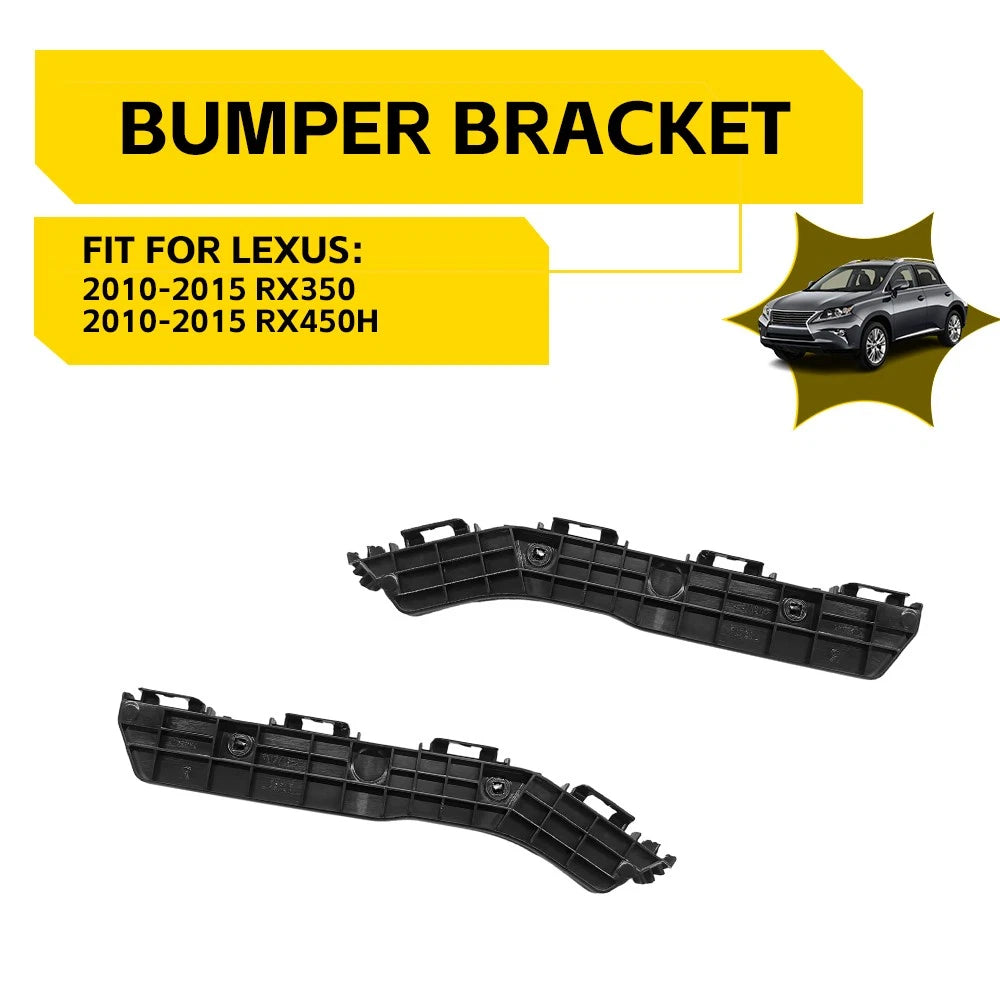 Set of 2 Rear Bumper Retainer Brackets for Lexus RX350 RX450h (2010–2015)