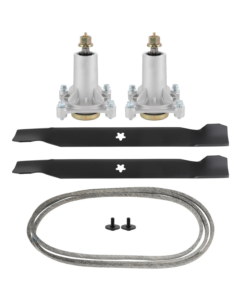 Deck Spindle Blade Belt Rebuild Kit for Husqvarna YTA18542 YTA19K42 YTH2042 (42")