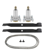 Deck Spindle Blade Belt Rebuild Kit for Husqvarna YTA18542 YTA19K42 YTH2042 (42")