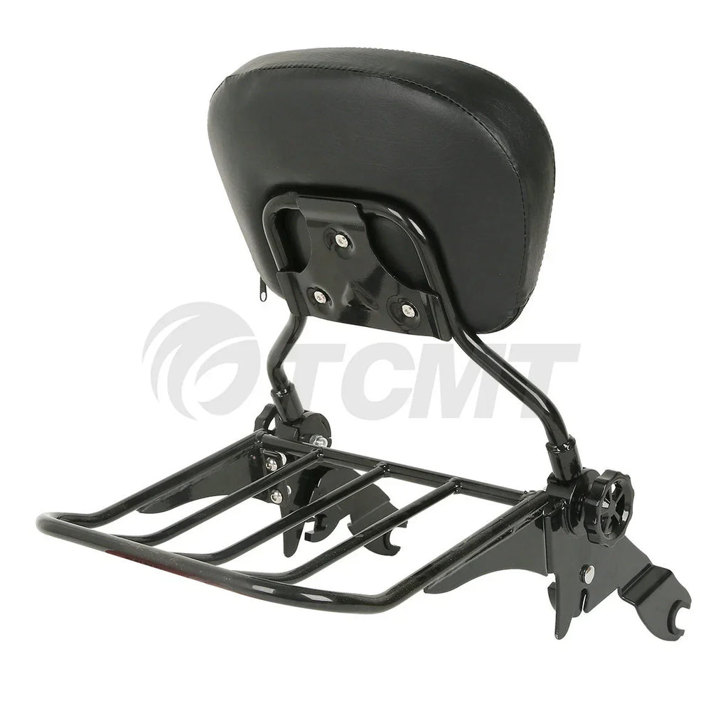 Docking Kit Luggage Rack Sissy Bar Backrest for Harley Touring (2014-2025)