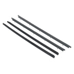 Set of 6 Window Sweep & Run Channel Seal Rubber for GMC Chevy Blazer (1982–1994)