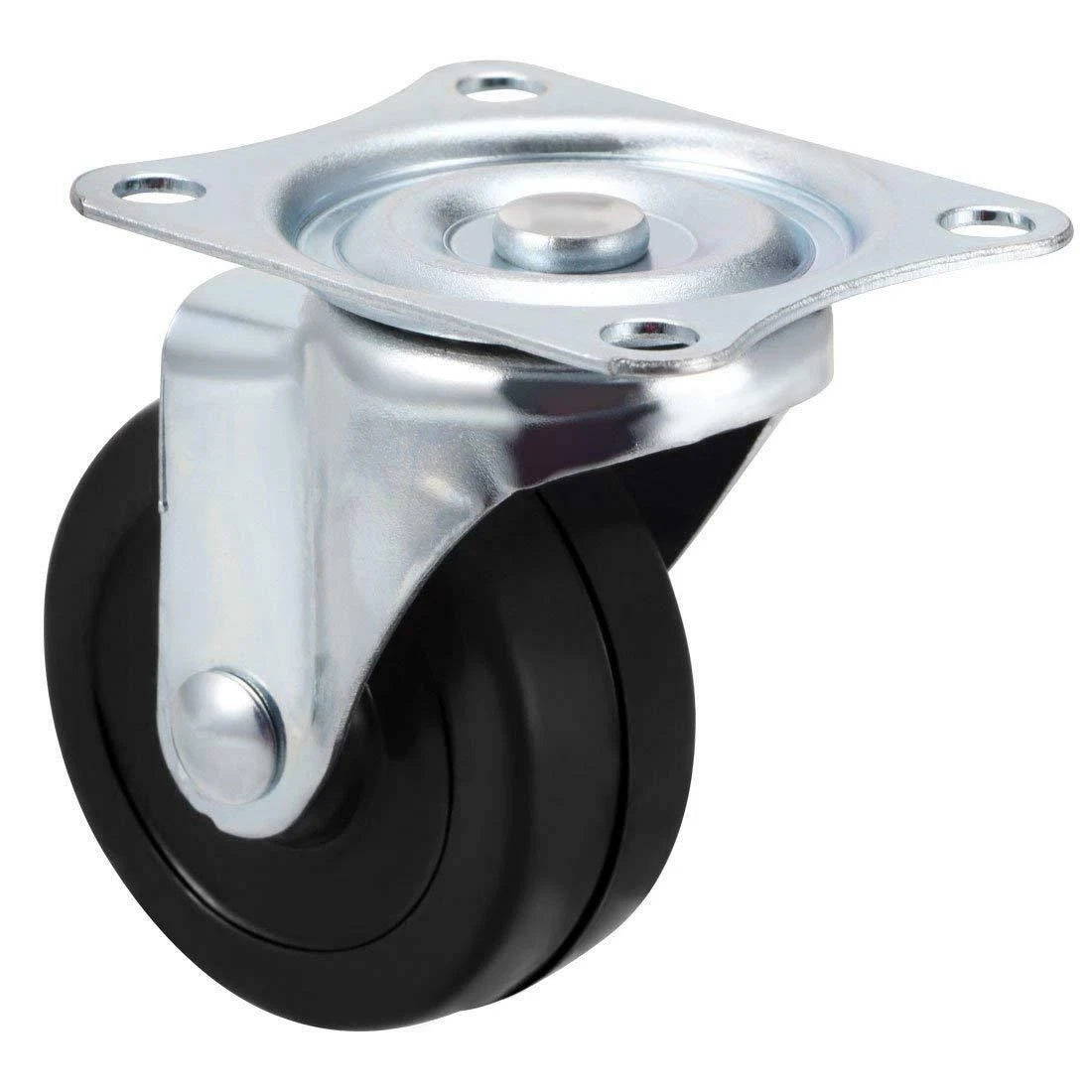 Set of 24 Heavy Duty 2" Swivel Caster Wheels with Rubber Base