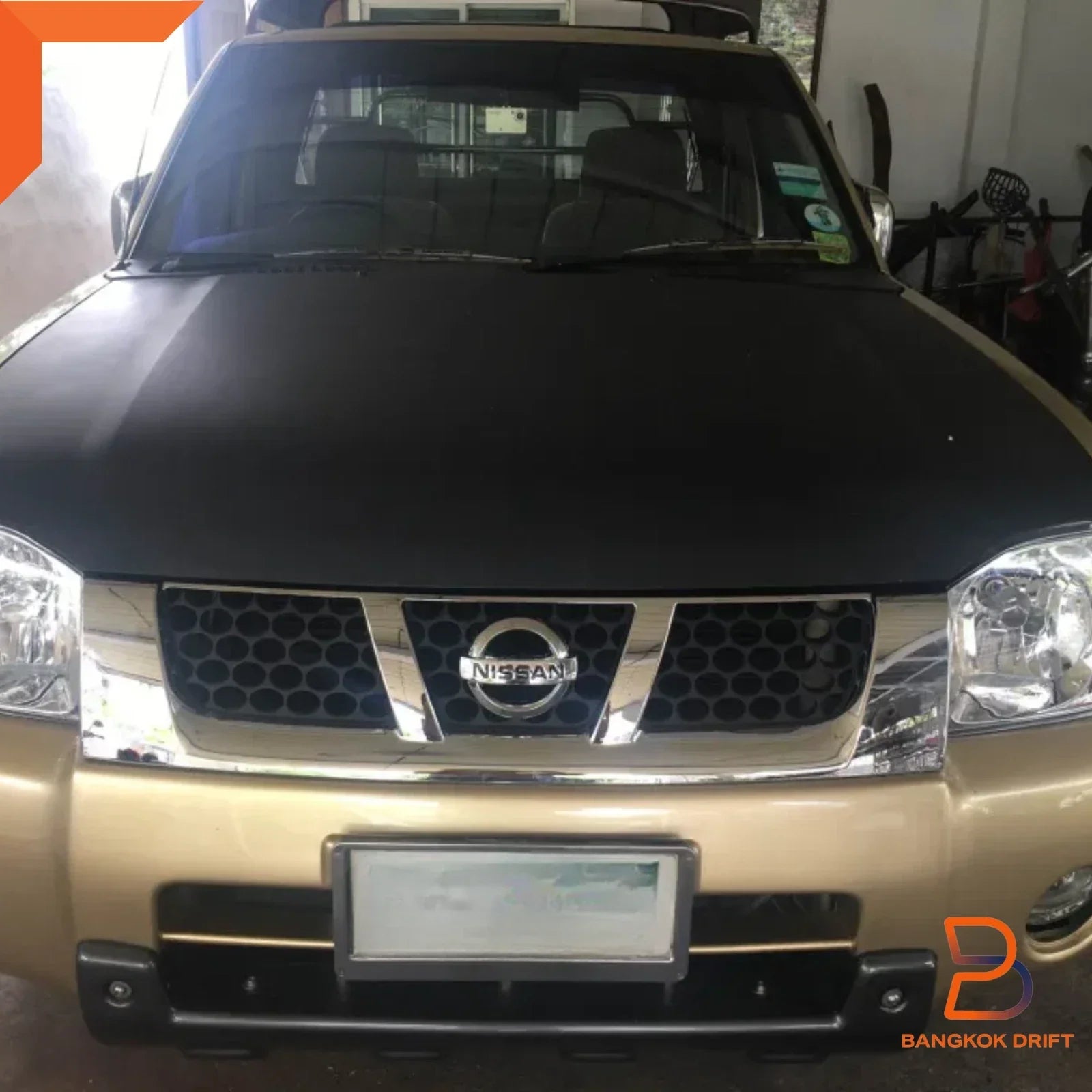 Chrome Trim Front Grille Radiator for Nissan Navara D22 (2001-2015)