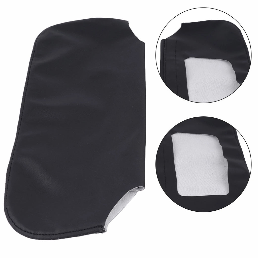 Set of 2 Leather Sun Visor Covers for Car (Front Left Right)