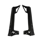 Windshield Mounting Brackets Pair for 2007-15 Jeep Wrangler (For 52" Light Bar)