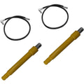 Snow Plow Cylinder Ram & Hydraulic Pressure Hose for Diamond (Replaces 05810)