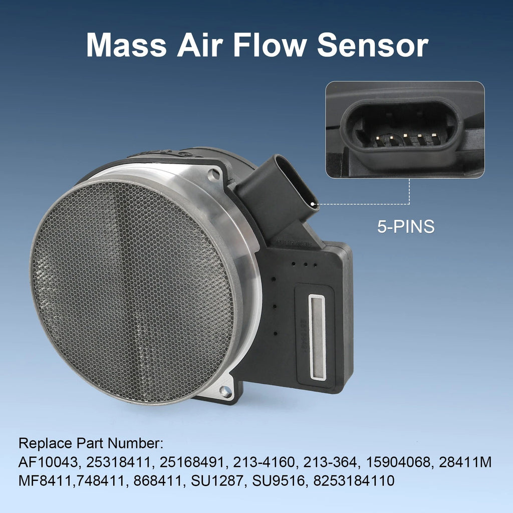 Mass Air Flow Sensor for Cadillac Chevy GMC Silverado (2007-2013)