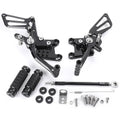 Rearsets Foot Pegs for Suzuki GSXR1000 (2000-2004), GSXR600/750 (1996-2005) Black