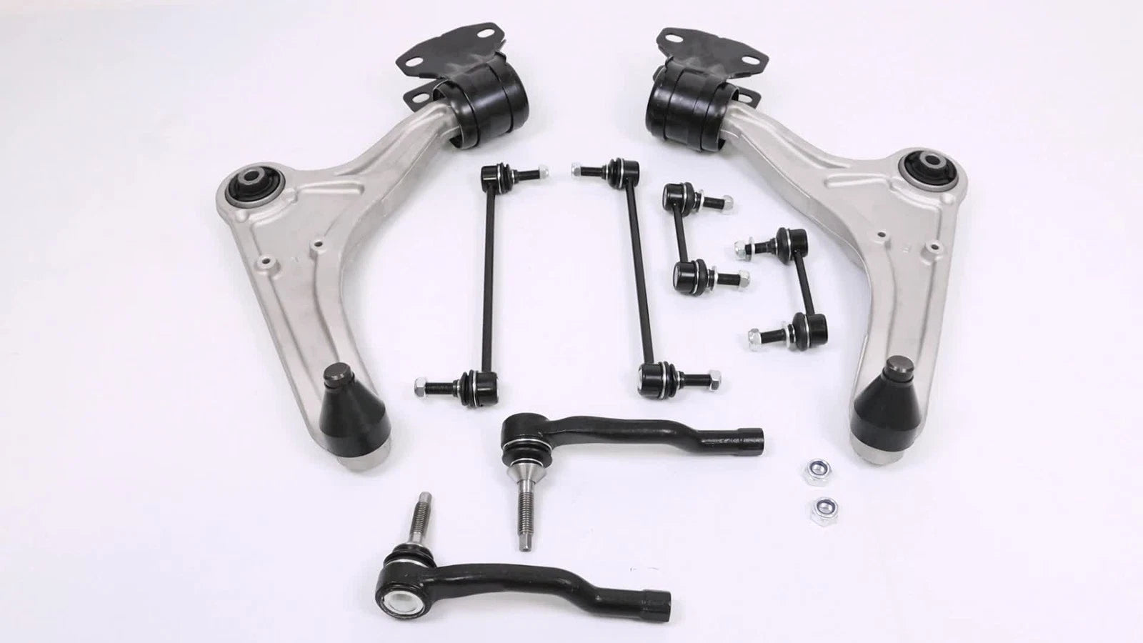 Set of 8 Front Lower Control Arms and Sway Bars for Ford Fusion Lincoln MKZ (2013–2016)