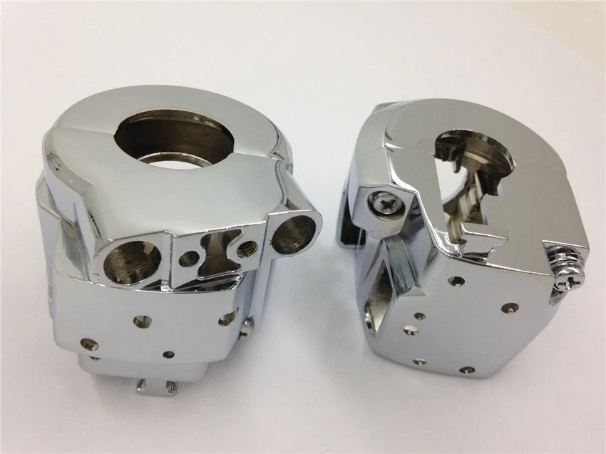 Chrome Switch Housing Cover for Suzuki GSX-R600, GSX-R750, GSX-R1000, Hayabusa (2000–2023)