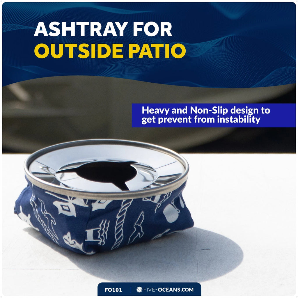 Windproof Ashtray for Five Oceans (FO101)