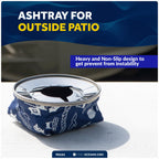 Windproof Ashtray for Five Oceans (FO101)