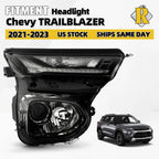 Passenger Side Halogen Headlight for Chevy Trailblazer (2021–2023) LED DRL