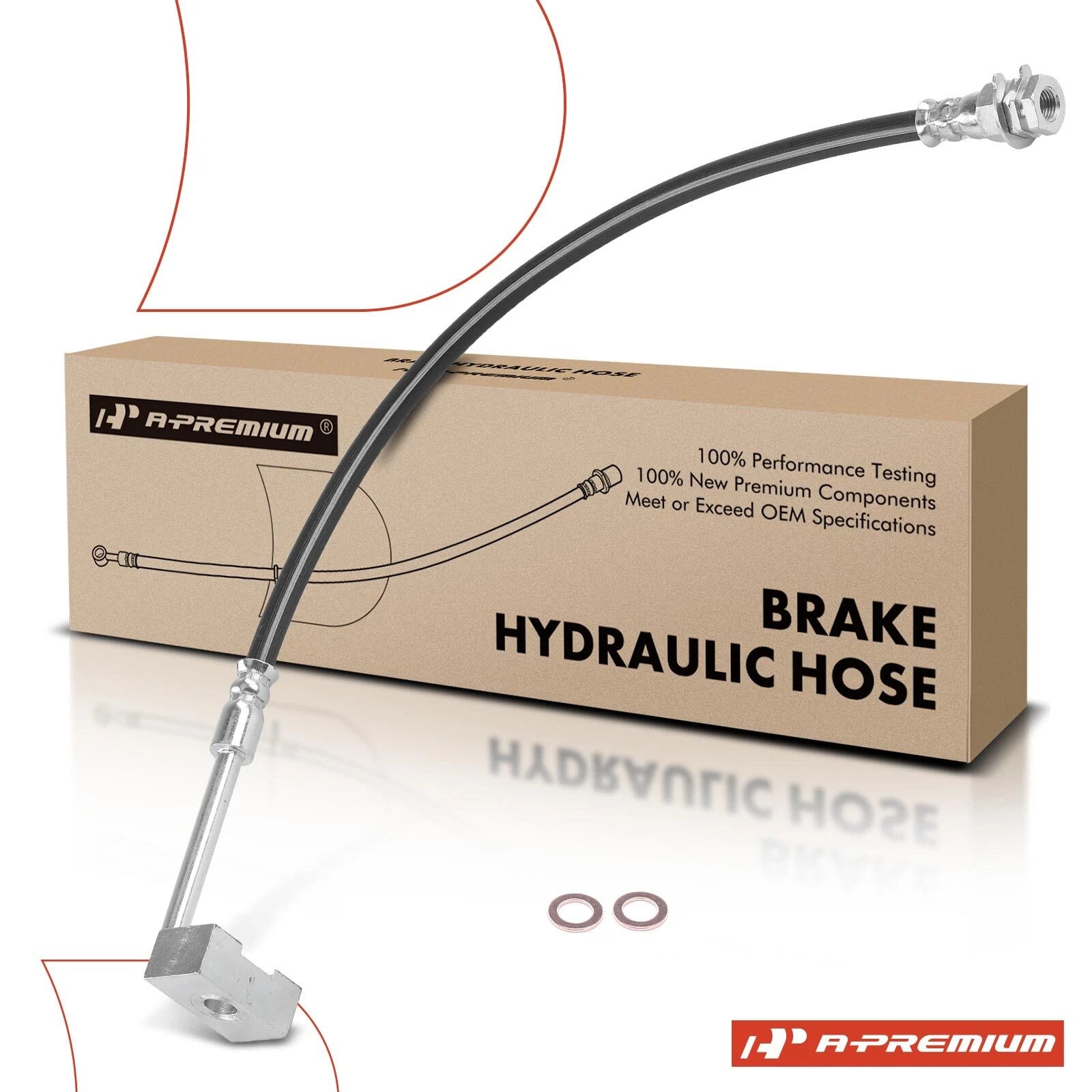 Front Right Brake Hydraulic Hose for Ford F-250 F-350 (1980–1994)