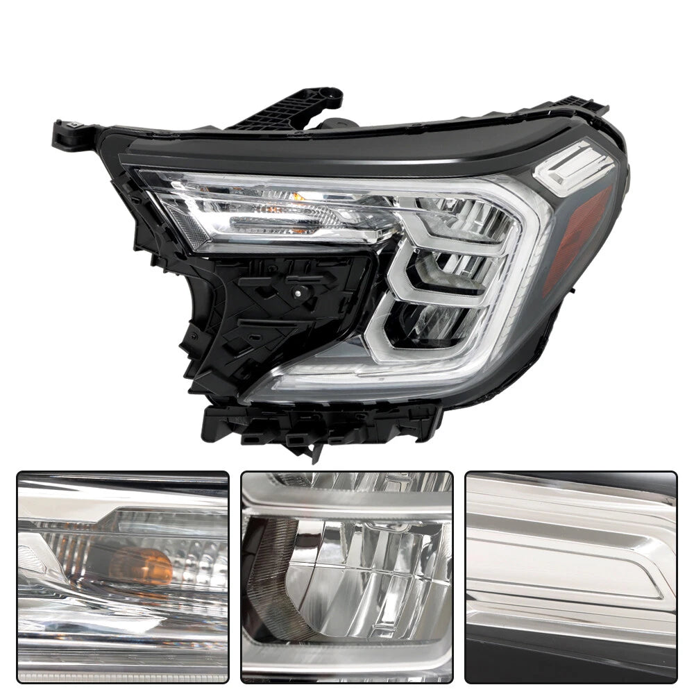 LED Headlight Assembly for GMC Terrain SLE/SLT (2022-2023) Left Side Black
