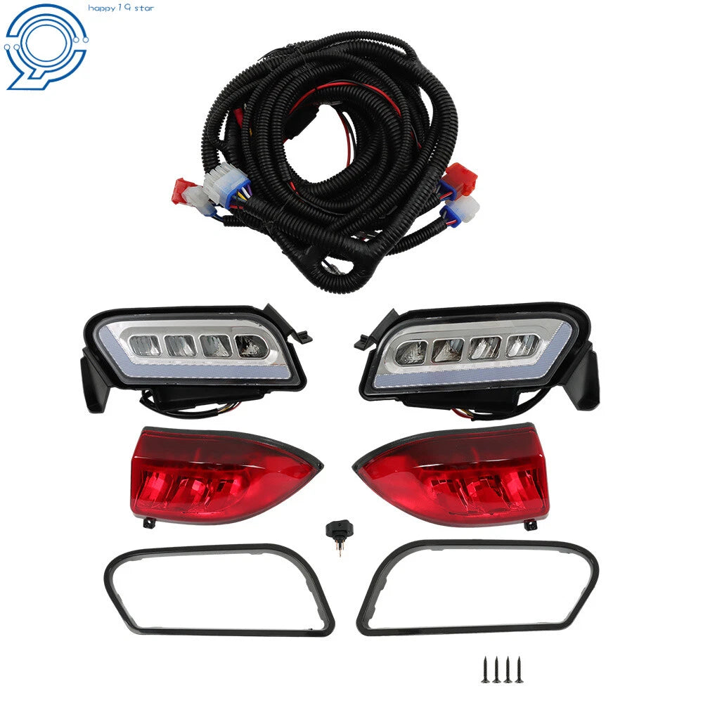 LED Headlight & Tail Light Kit for Club Car Tempo (2018–Present)