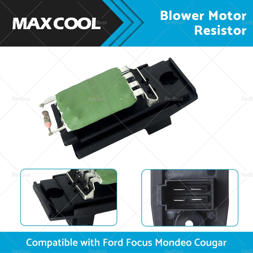 Heater Fan Blower Motor Resistor for Ford Focus Mondeo Cougar (1998–2007) 1311115