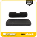 Set of 2 Front Black Cushions for EZGO RXV