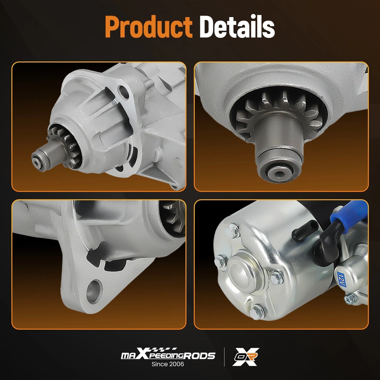 Starter for Case 1840 450 480 550 (1983-2007)