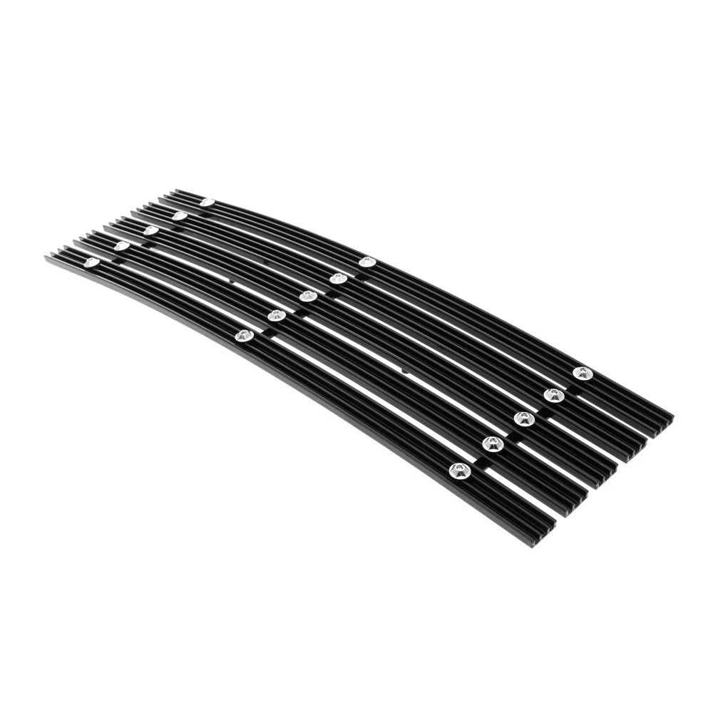 Lower Bumper Grille Insert for Ford F-150 (2015–2017) Black Wide Rivet