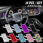 Bling Air Vent Outlet Decor Stripe for Dodge Charger Challenger (2015–2023)