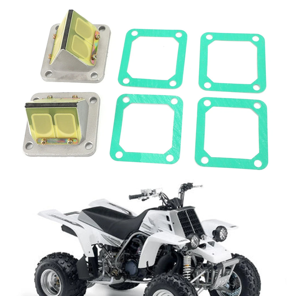 Reed Valve Cages + Reeds for Yamaha Banshee YFZ350 (1987–2006)