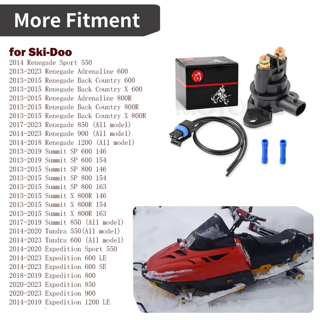 Starter Solenoid Relay for Ski-Doo Freeride 800R E-Tec (2013–2017)