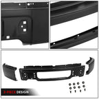 Front Bumper Face Bar for Ford F-150 (2009–2014) Primered Black w/o Fog Light Hole